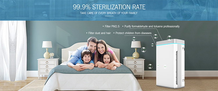 Fast air purification 