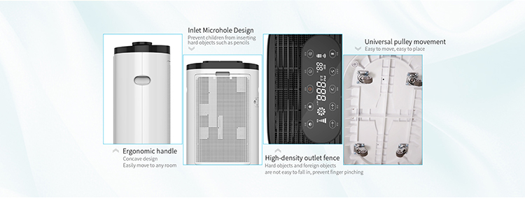 Negative ion air cleaner