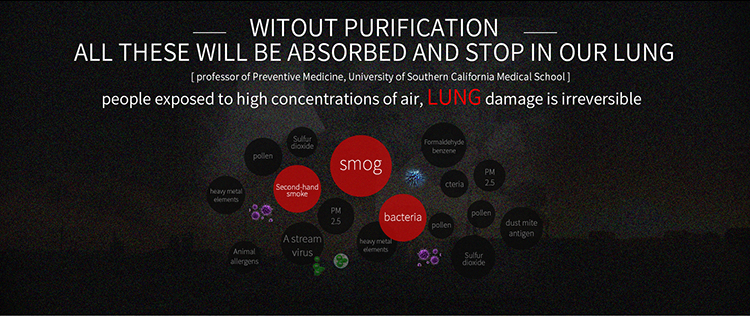 Negative ion air cleaner
