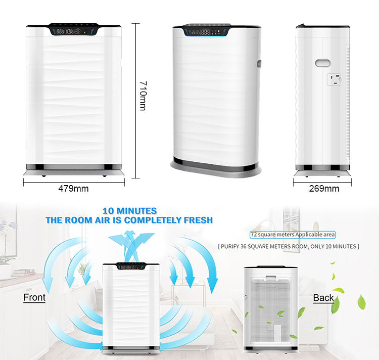 air purifier uv hepa