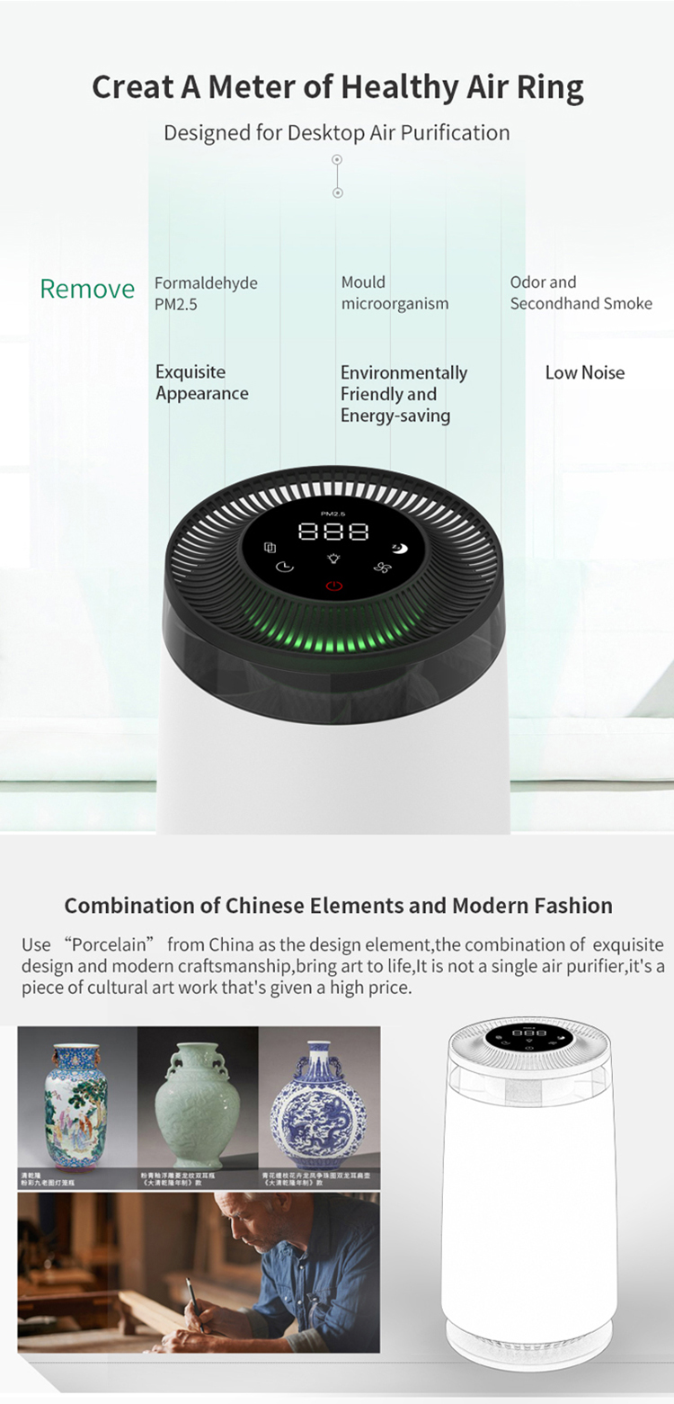 Technological Feel Desktop Air Purifier