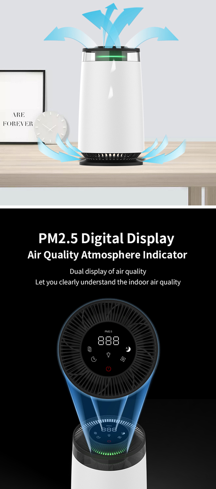 Technological Feel Desktop Air Purifier