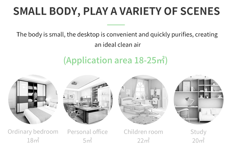 high performance desktop purifier