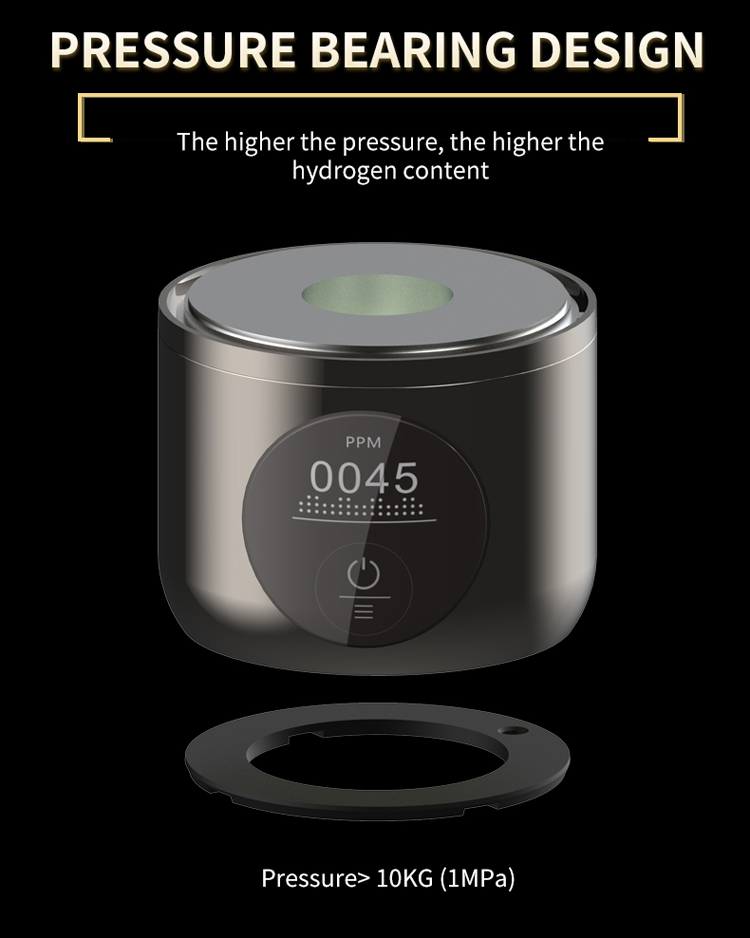 Hydrogen-rich water bottle