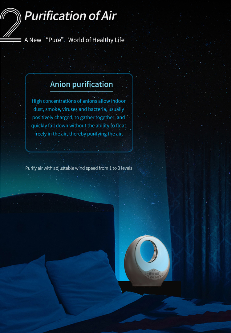 Negative ion sleep aid