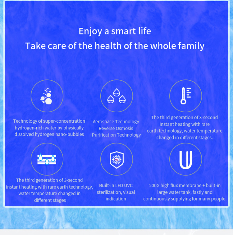 RO hydrogen water purifier