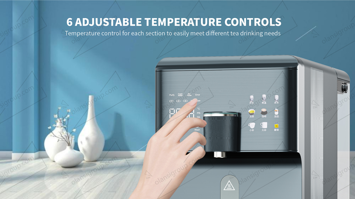 Hydrogen-rich ice water purifier