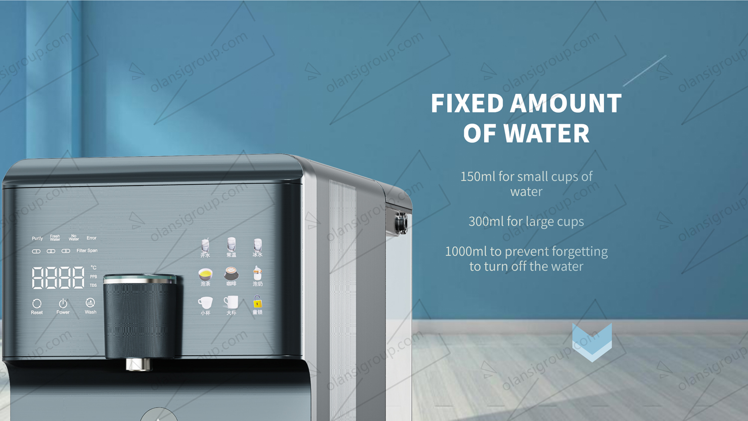 Hydrogen-rich ice water purifier