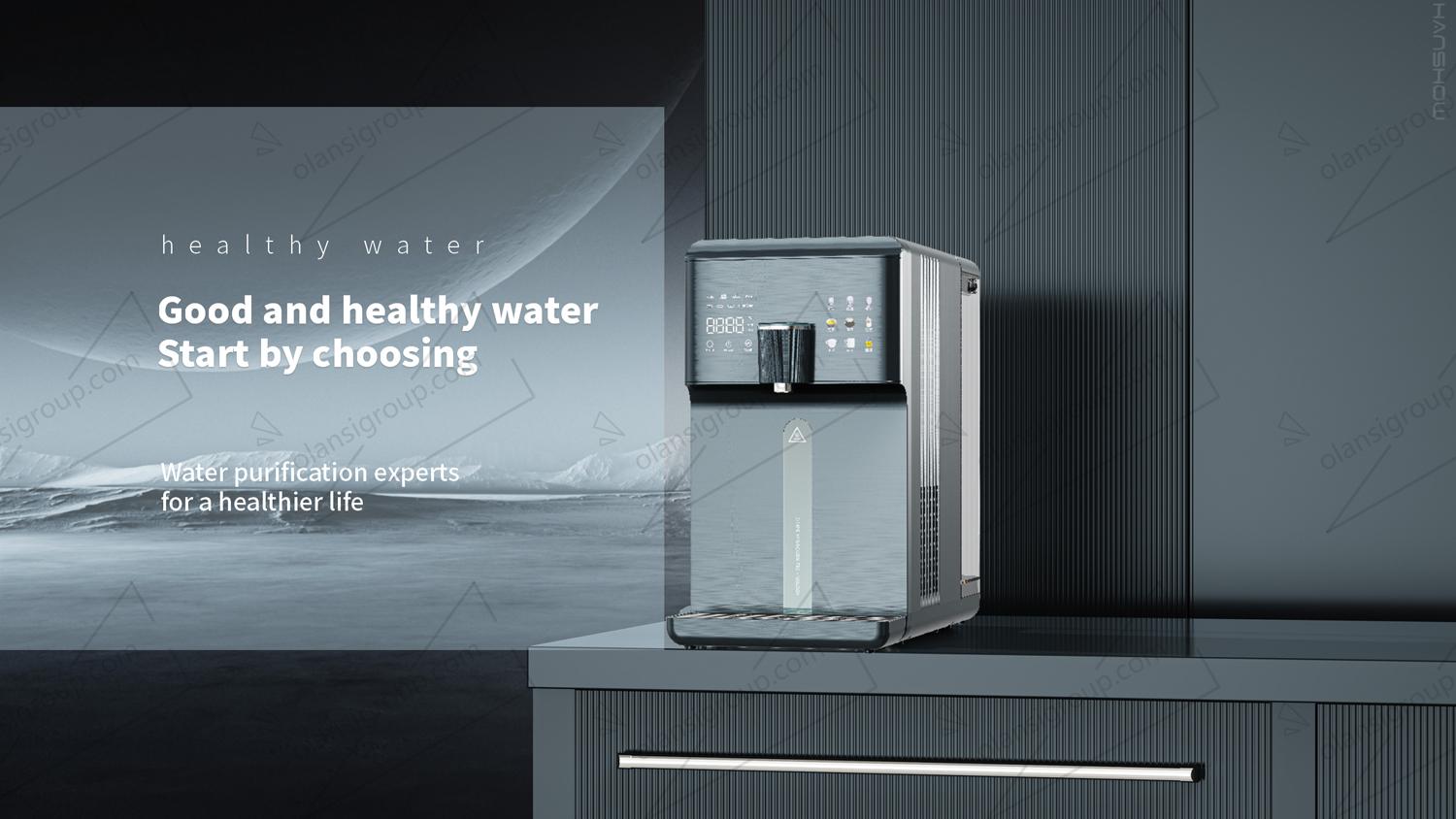 Hydrogen-rich ice water purifier