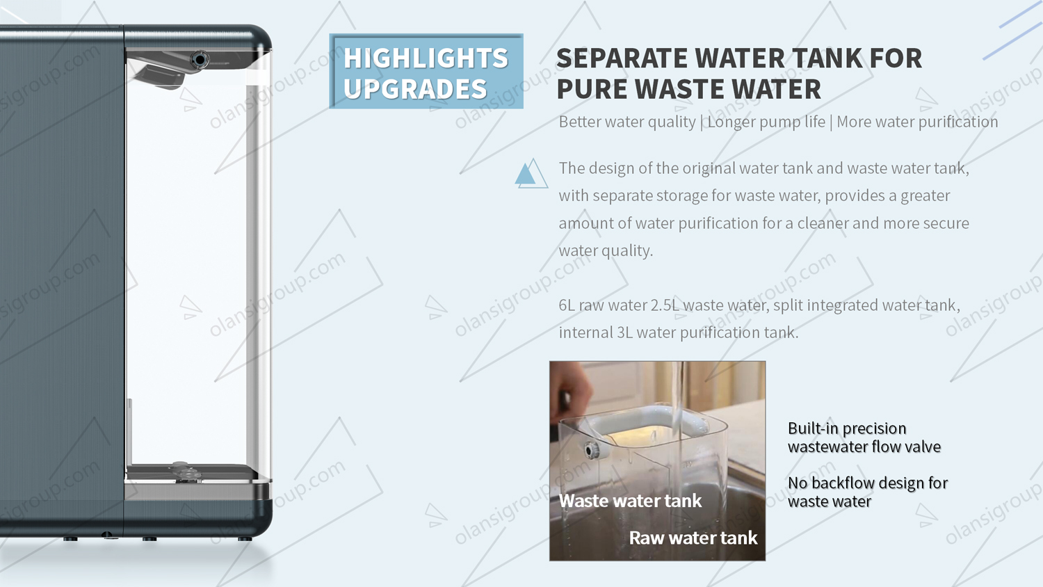 Ice and water purifier