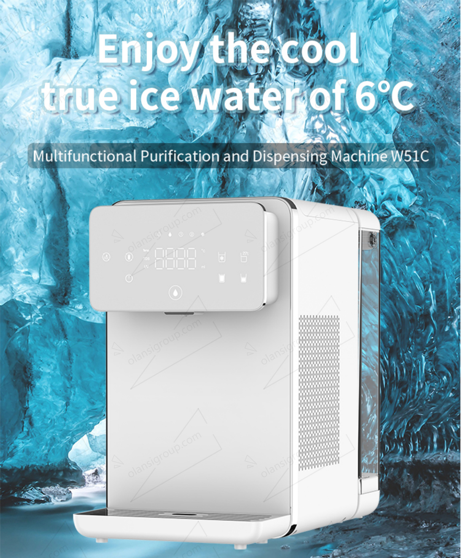 RO Ice Water Drinking Machine