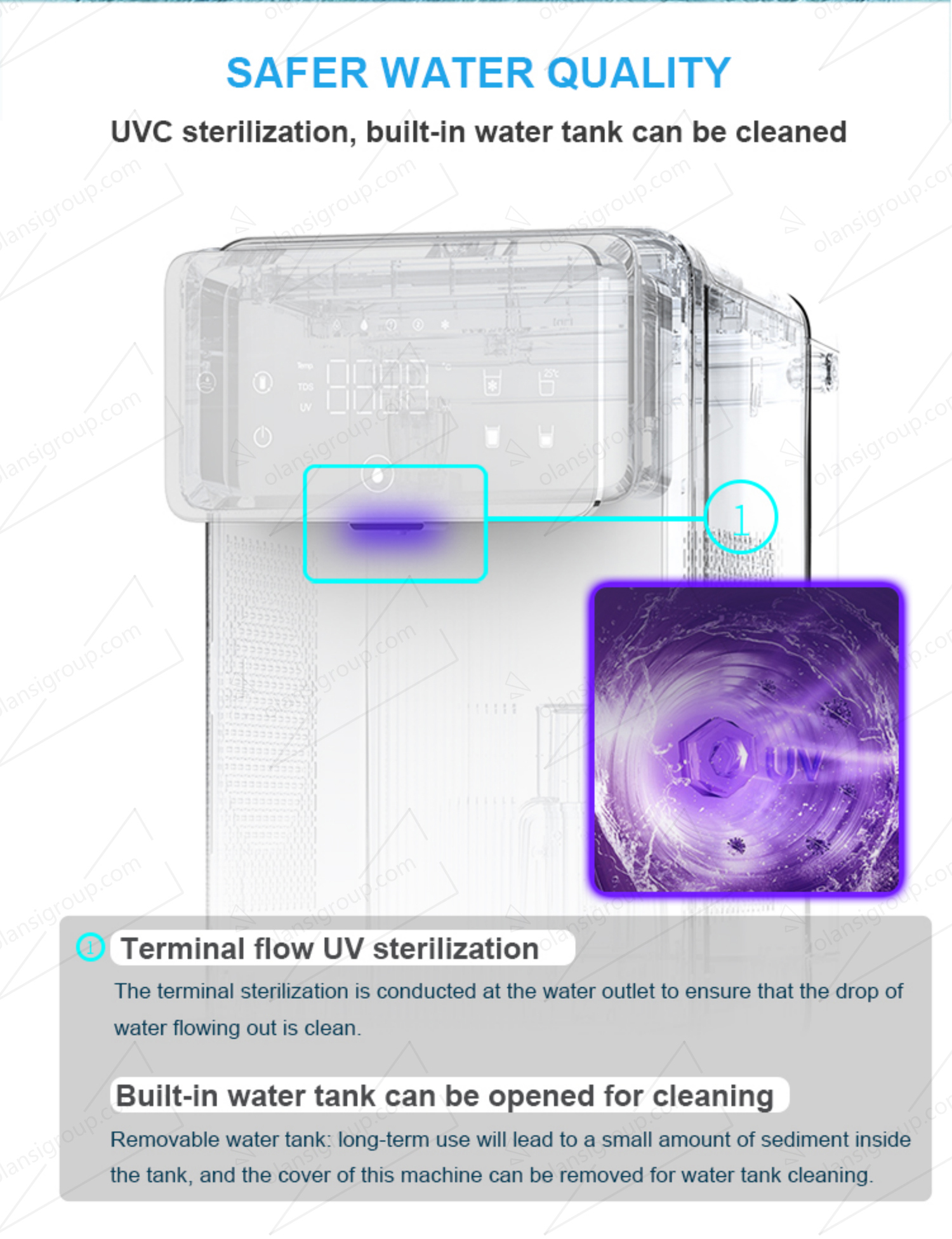RO Ice Water Drinking Machine